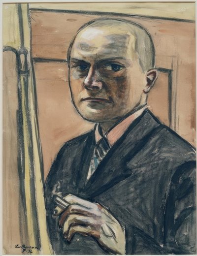 Autorretrato de Max Beckmann