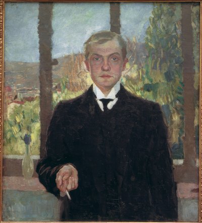 Autorretrato Florencia de Max Beckmann