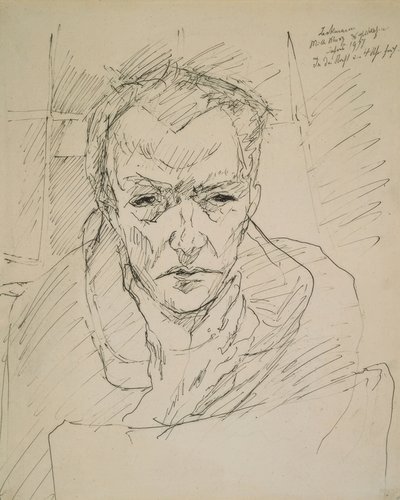 Autorretrato de Max Beckmann