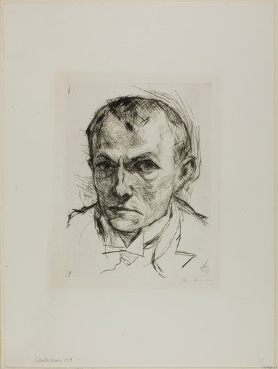 Autorretrato de Max Beckmann