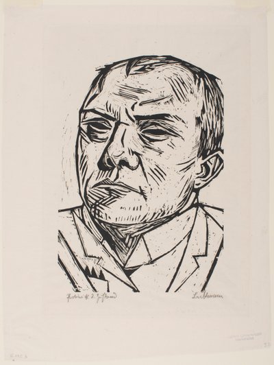 Autorretrato de Max Beckmann