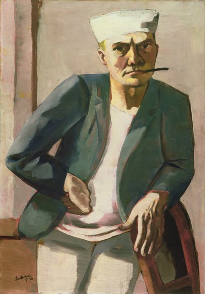 Autorretrato de Max Beckmann