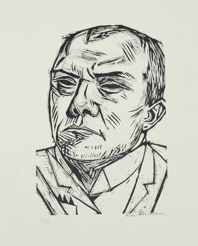Autorretrato de Max Beckmann