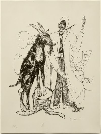 El Bock de Max Beckmann