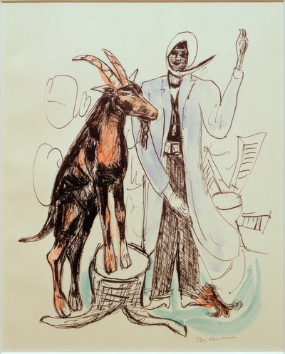 EL CIERVO (Der Bock) de Max Beckmann