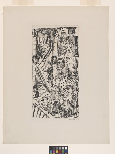 Tamerlan de Max Beckmann