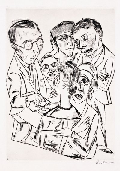 El artista en la sociedad de Max Beckmann