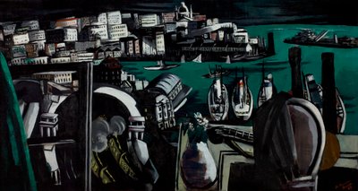 El puerto de Génova de Max Beckmann