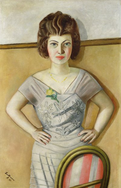 La mujer rumana de Max Beckmann