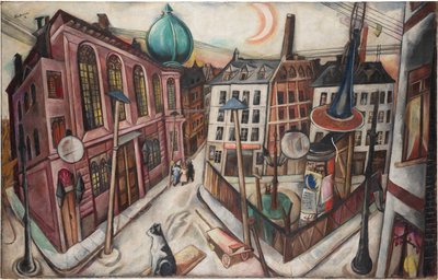 La sinagoga de Fráncfort del Meno de Max Beckmann