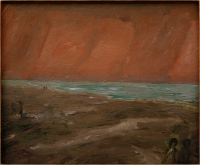 Tarde nublada en el mar de Max Beckmann