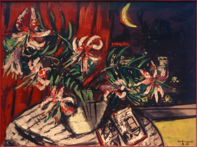 Lirios martagón de Max Beckmann