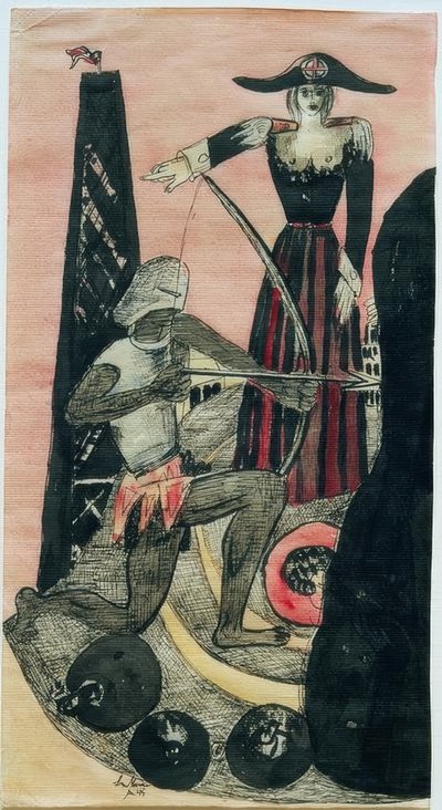 Venus y Marte de Max Beckmann