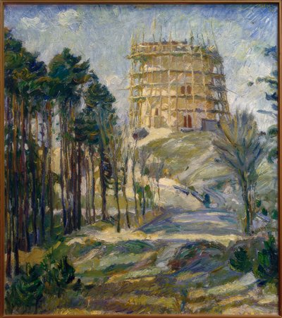 Torre de agua en Hermsdorf de Max Beckmann