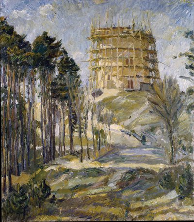 Torre de agua en Hermsdorf de Max Beckmann