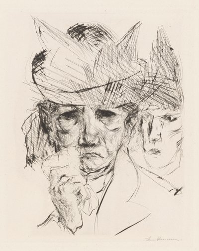 Mujer llorando de Max Beckmann