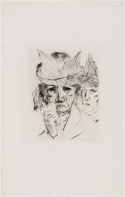 Mujer llorando de Max Beckmann