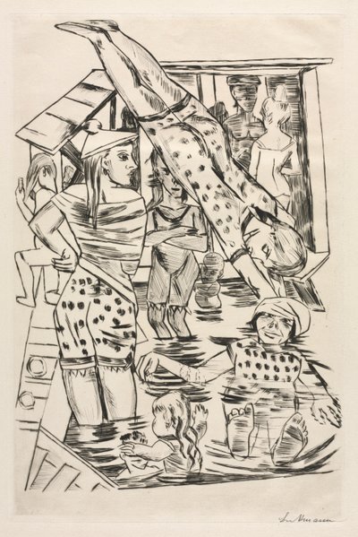 Baño de mujeres de Max Beckmann