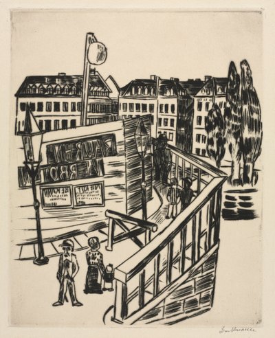 Puente de Madera de Max Beckmann