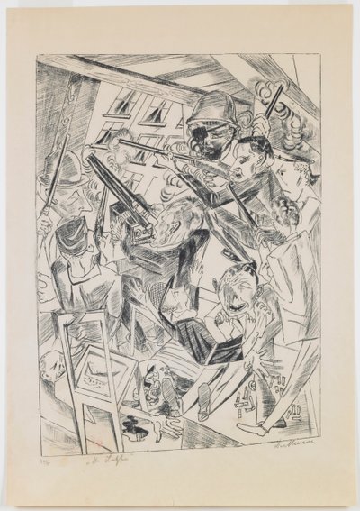 lámina 10: Los últimos de Max Beckmann