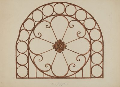 Rejilla de arco, 1938 de Max Fernekes