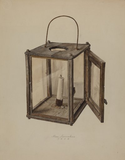 Linterna de vela, 1938 de Max Fernekes