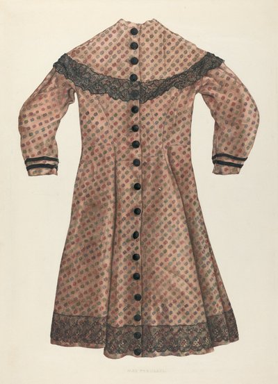 Vestido de niña Challis, c. 1937 de Max Fernekes