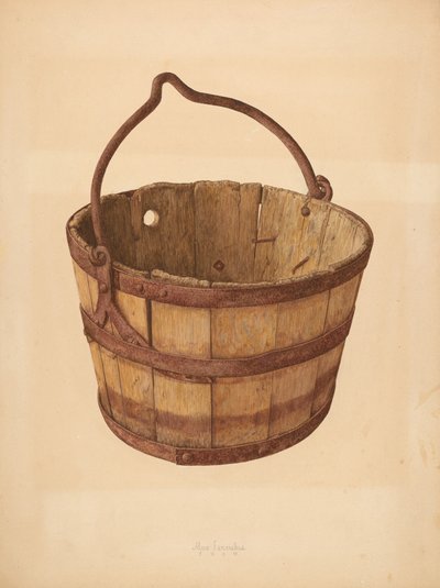 Cubo de mineral del minero, 1939 de Max Fernekes