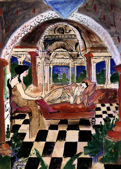 Apollinaire y su musa de Max Jacob