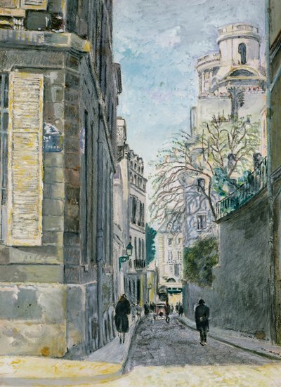 Jardines colgantes cerca de Saint-Sulpice de Max Jacob