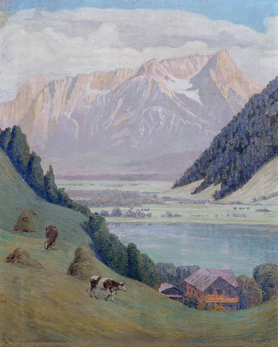 lago de montaña de Max Kahrer