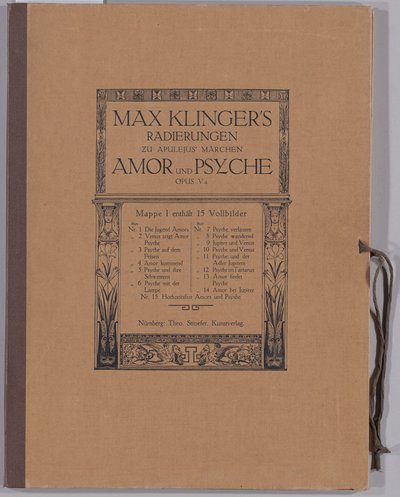 Amor y Psique [Opus Va] de Max Klinger