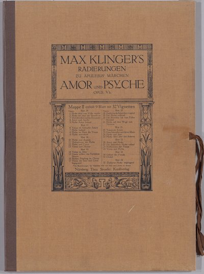 Amor y Psique [Opus Vb] de Max Klinger