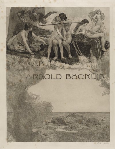 Dedicación (Widmung) de Max Klinger
