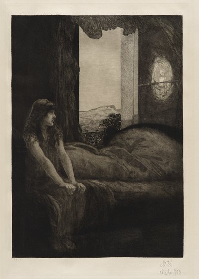 Erwachen (Despertar) de Max Klinger
