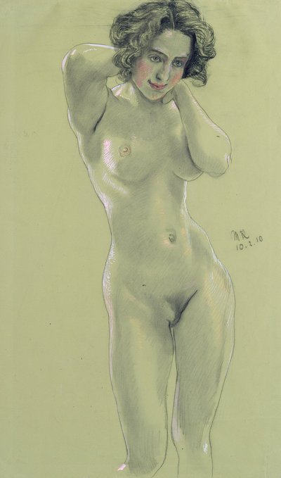 Desnudo femenino de Max Klinger