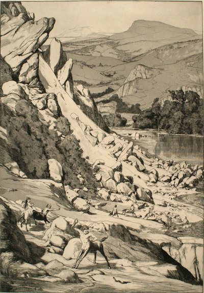 Desprendimiento de tierras de Max Klinger