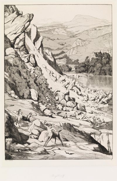 Deslizamiento de tierra de Max Klinger
