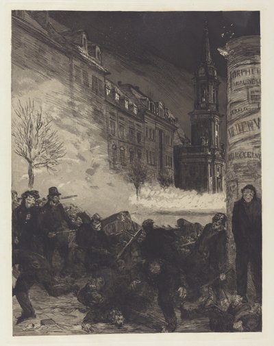 Días de marzo II de Max Klinger