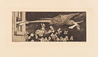 Opus VI, de Paráfrasis sobre el hallazgo de un guante, 1881 de Max Klinger