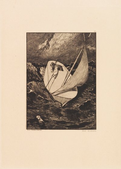 Opus VI, de Paráfrasis sobre el hallazgo de un guante, 1881 de Max Klinger