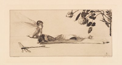 Opus VI, de Paráfrasis sobre el Hallazgo de un Guante, 1881 de Max Klinger