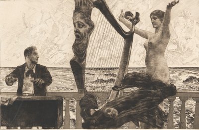 Opus XII, Fantasía de Brahms, 1894 de Max Klinger