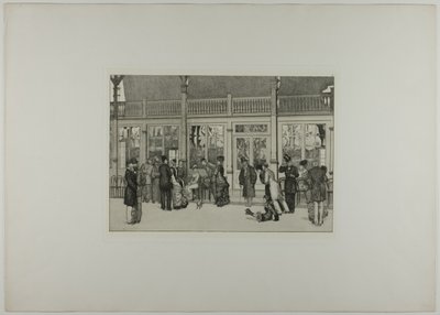 Lugar, placa uno de Un guante de Max Klinger