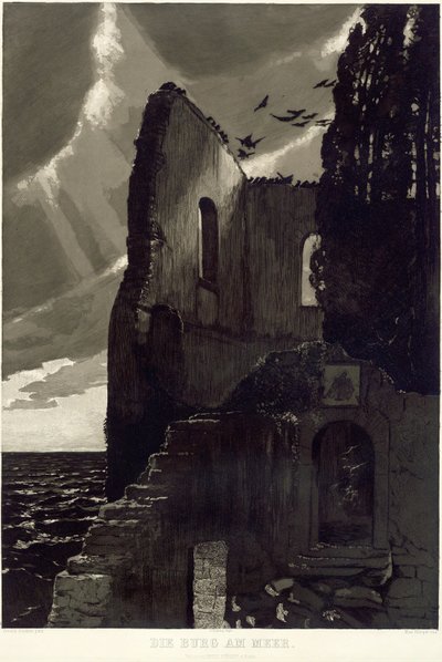 El Castillo junto al Mar de Max Klinger