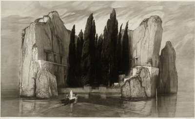 La isla de los muertos de Max Klinger