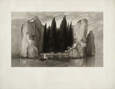 La isla de los muertos de Max Klinger
