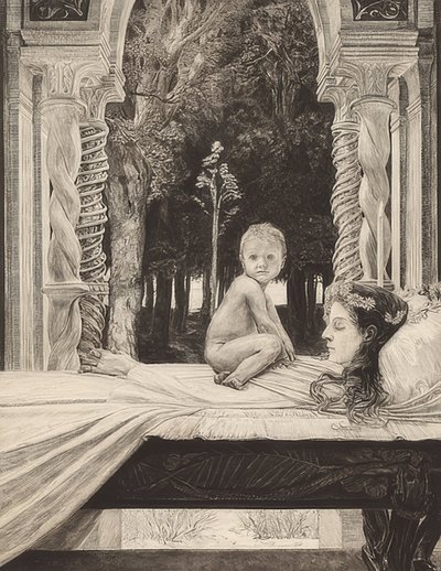 Madre muerta de Max Klinger
