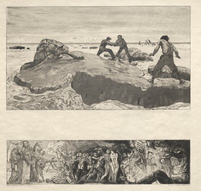 Vom Tode I, (Opus II, 1889) No. 2 de Max Klinger
