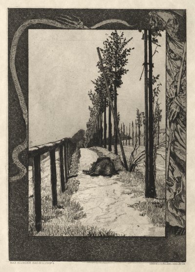 Vom Tode I, (Opus II, 1889) No. 4 de Max Klinger